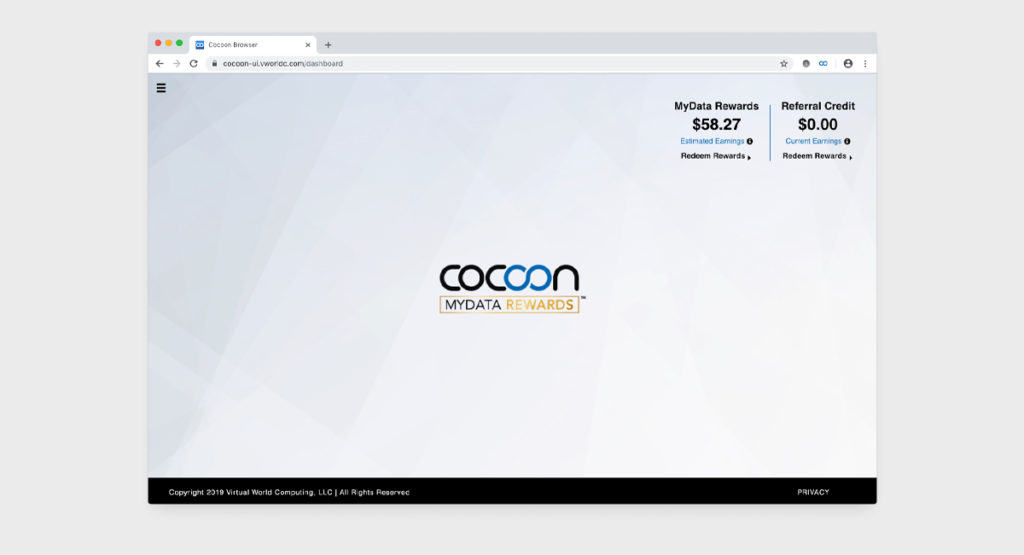 PhantomDesign_Cocoon_MyData_Rewards_Dashboard